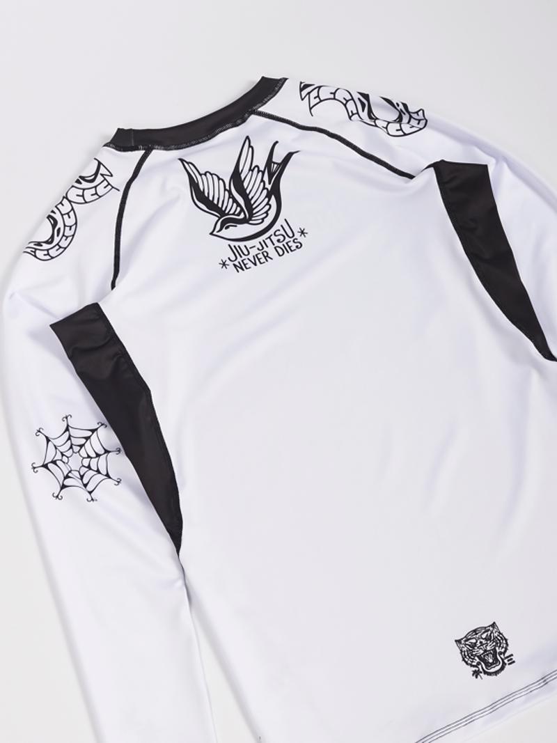 MANTO MIKO RASHGUARD -WHITE